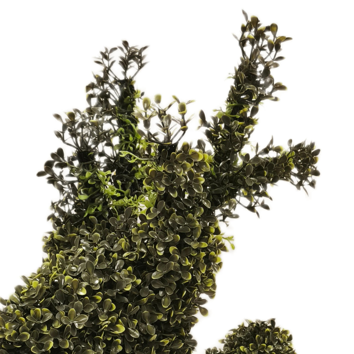  Boxwood Deer Topiary Christmas Decoration, Green, 29"