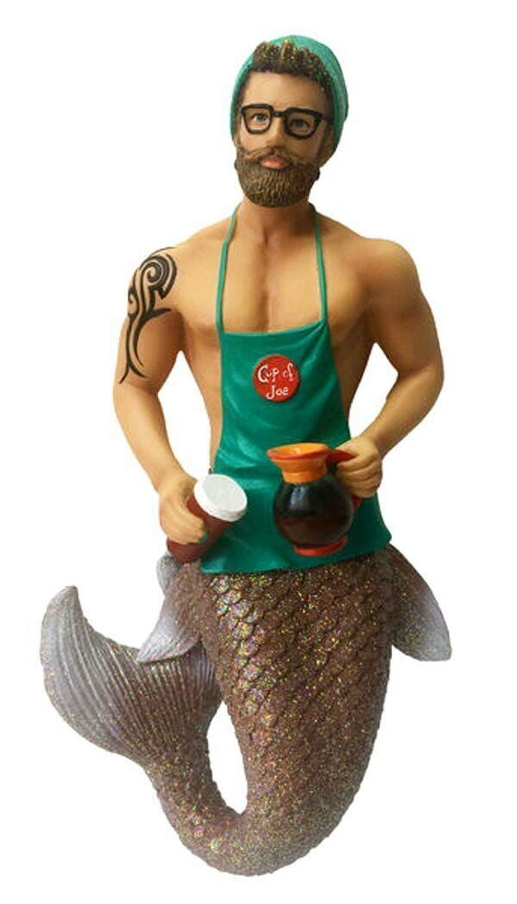 December Diamonds Java Joe Merman Christmas Holiday Ornament