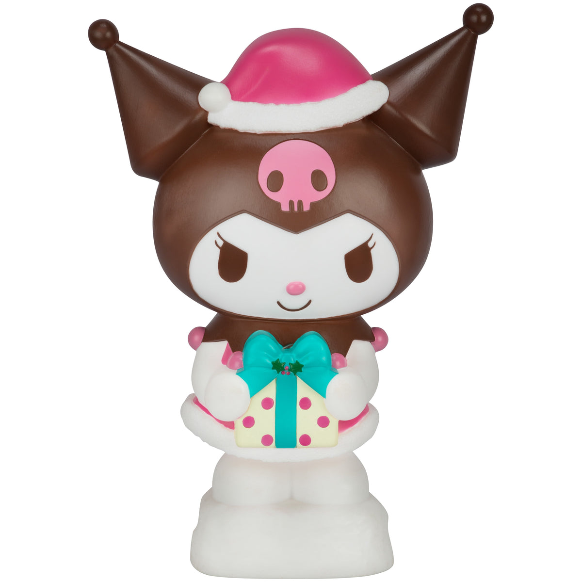 Kuromi with Present Lighted Blow Mold Outdoor Holiday Decor Sanrio 22-Inch LED