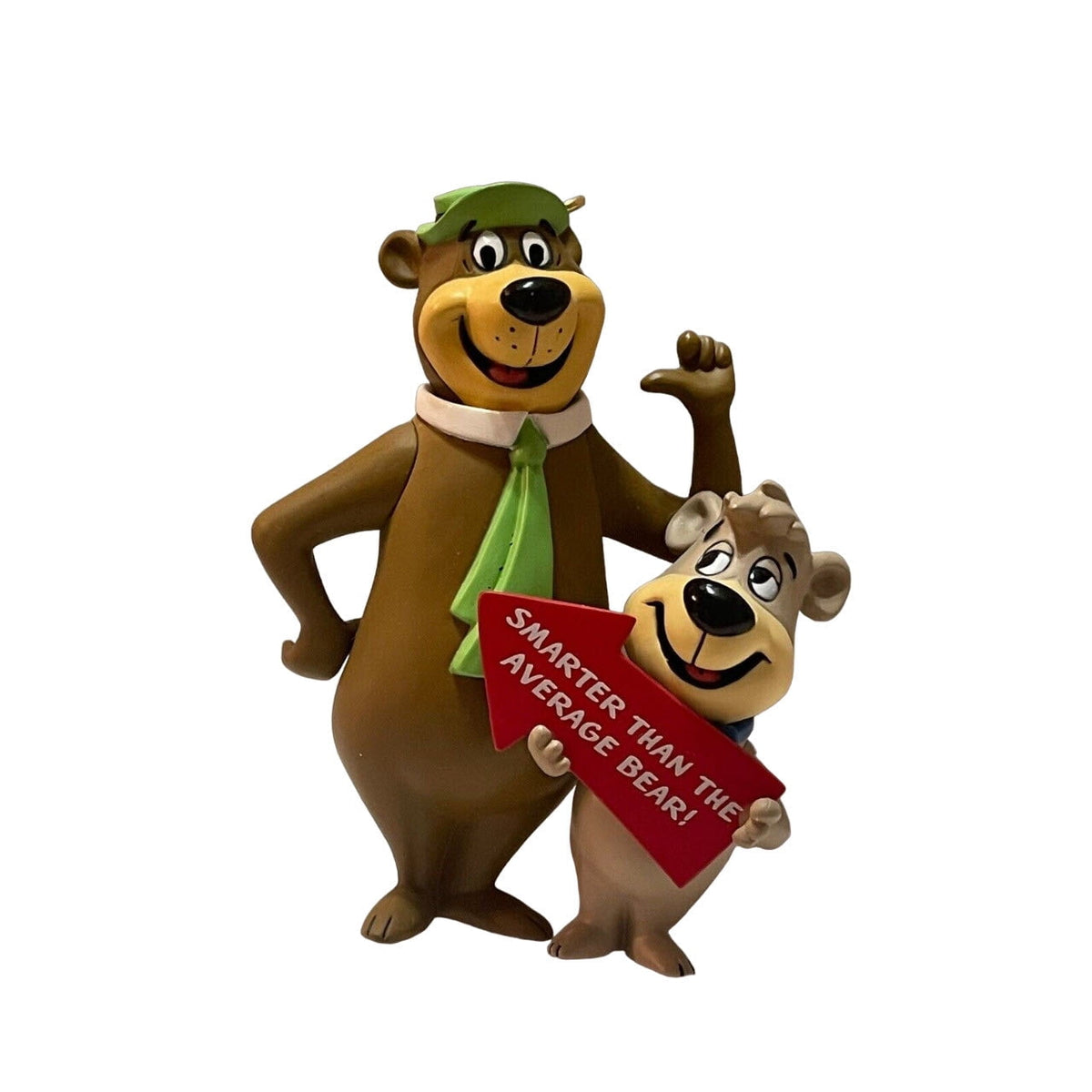 2010 Smarter Than the Average Bear (Yogi and Boo Boo) Keepsake Christmas Tree Ornament - QXI2036