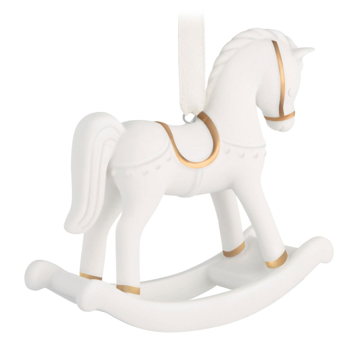  Keepsake 2026 Baby's First Christmas Rocking Horse Porcelain Ornament