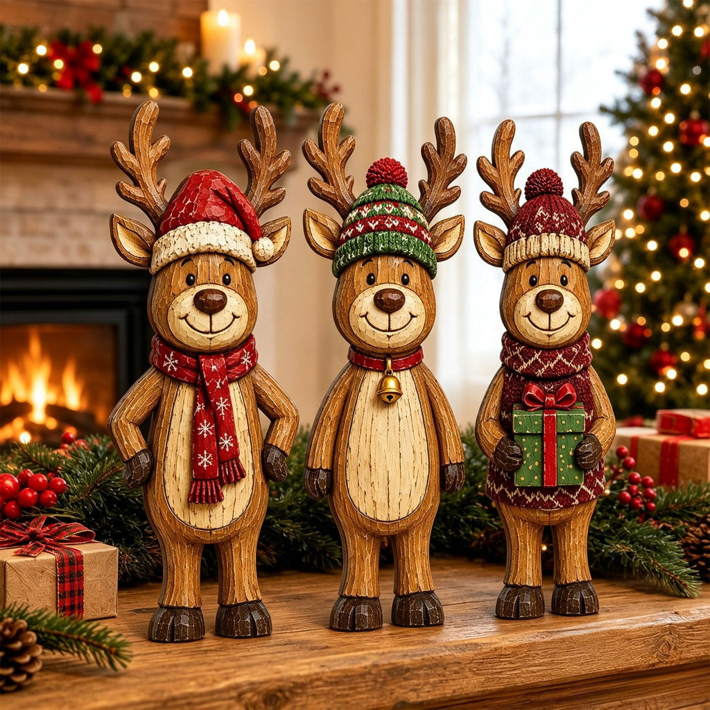 Merriva™ ! 8" Christmas Blow Molds Santa Candy Bowl, Christmas Decorations Indoor Outdoor