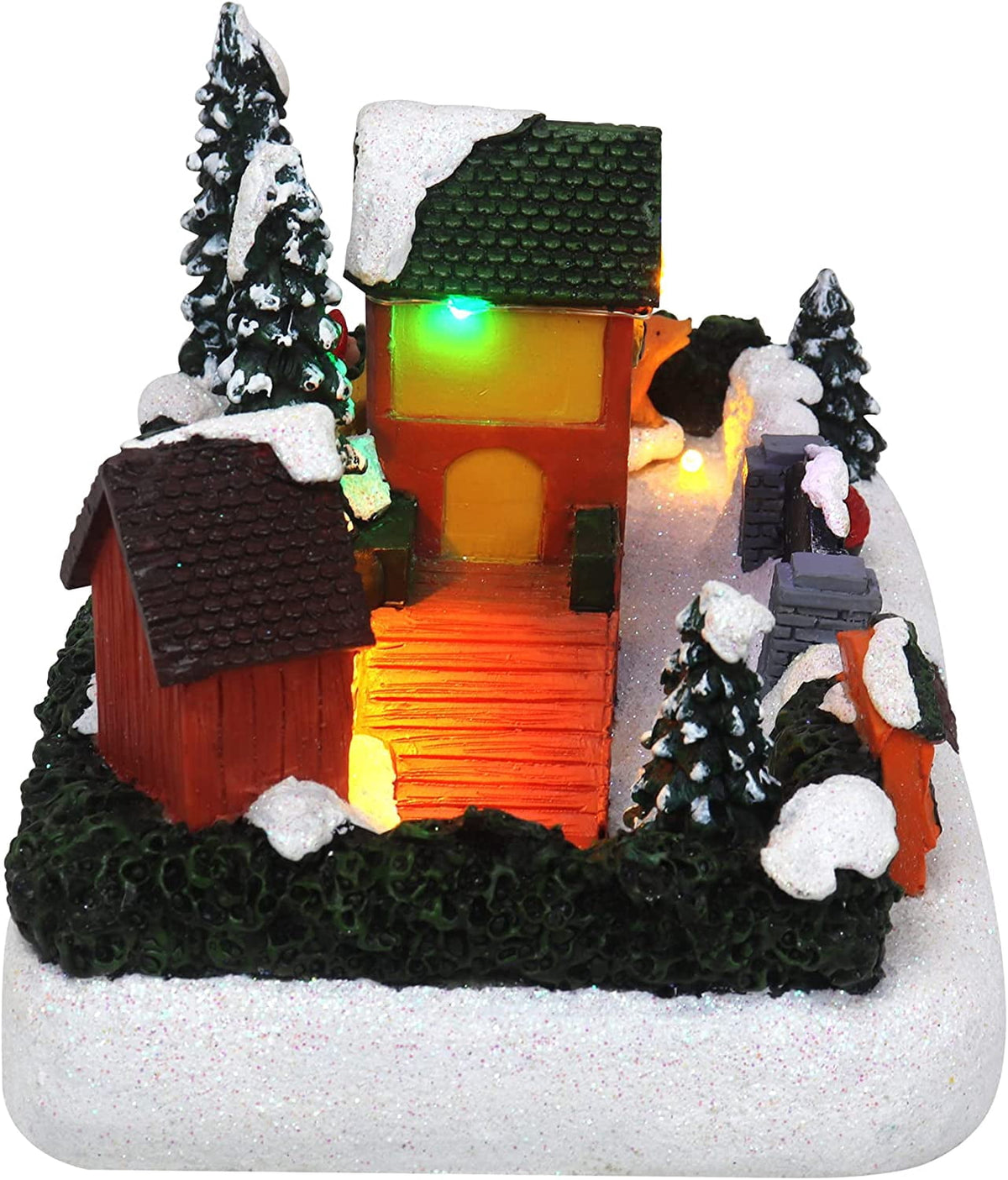Christmas Dog Park Tabletop Display LED Lighted Christmas Village Perfect Addition to Your Christmas Indoor Decorations & Holiday Collections