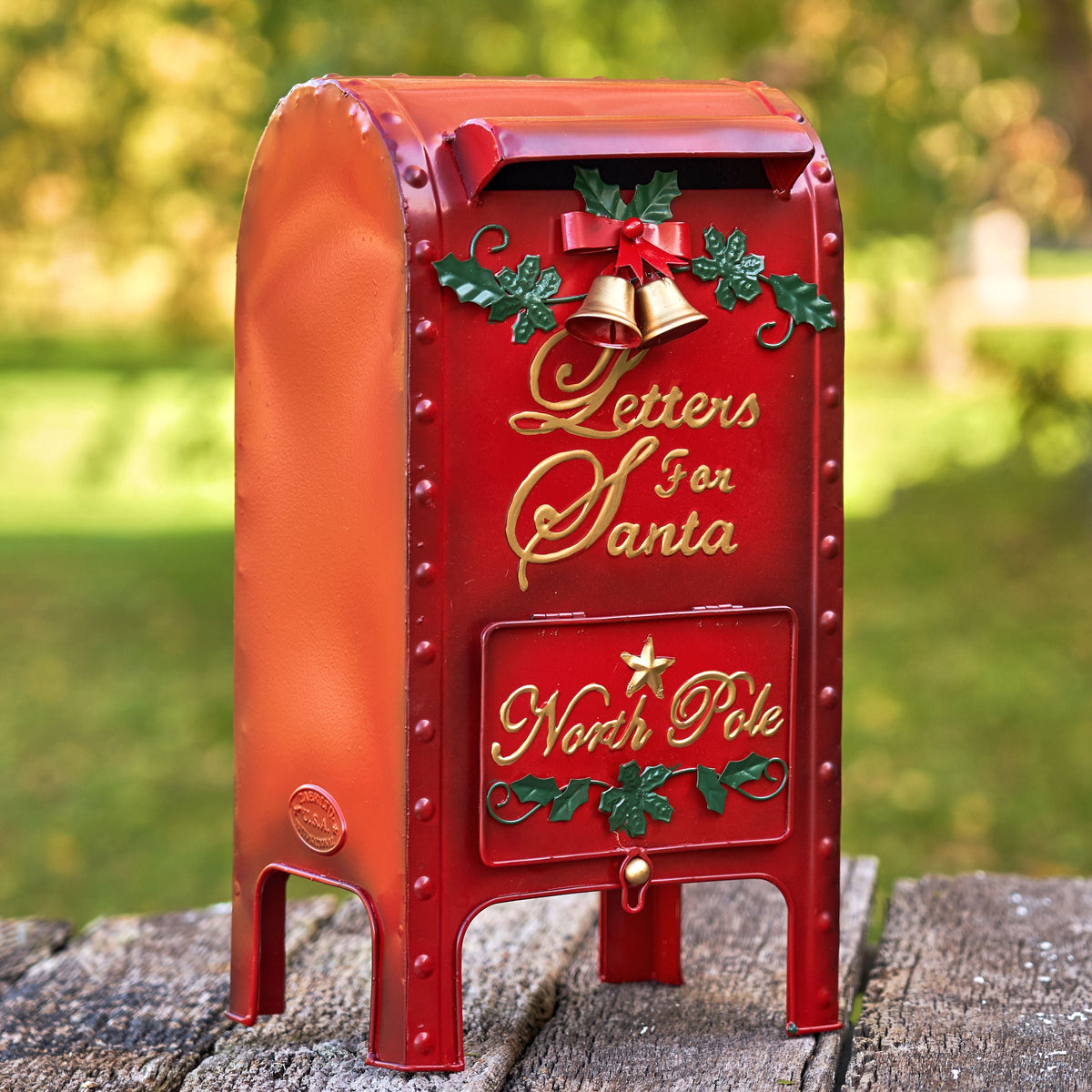 16" Tall Ornate Letters for Santa Christmas Mailbox Decoration