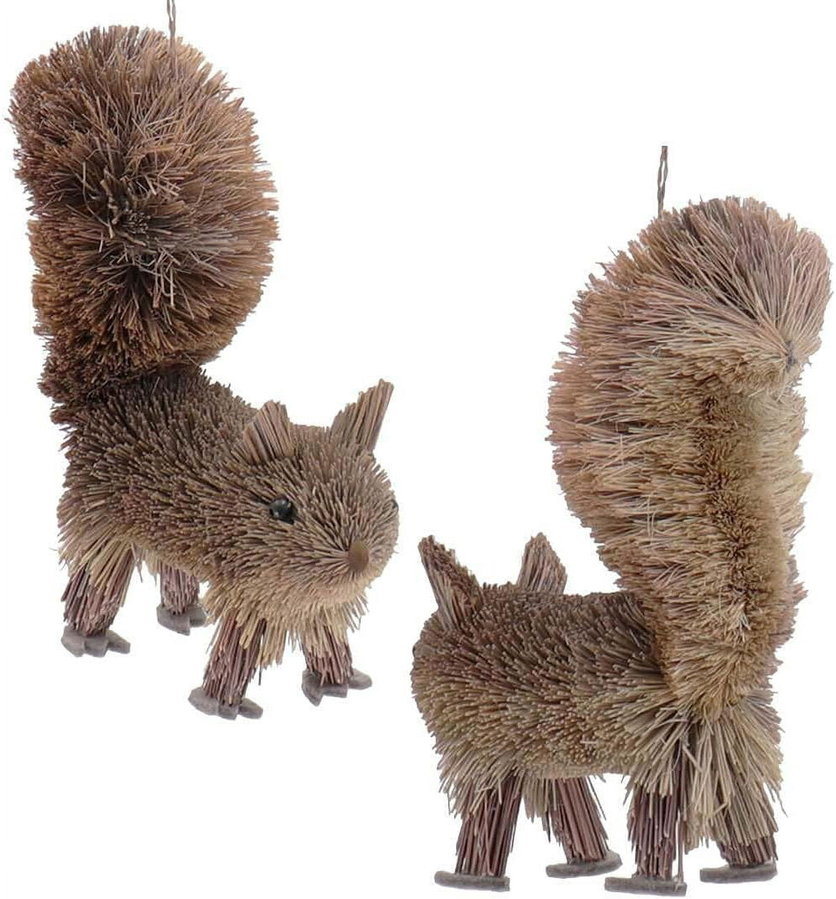 Kurt Adler Buri Woodland Animal Decorative Holiday Ornament Set (5 Pack)
