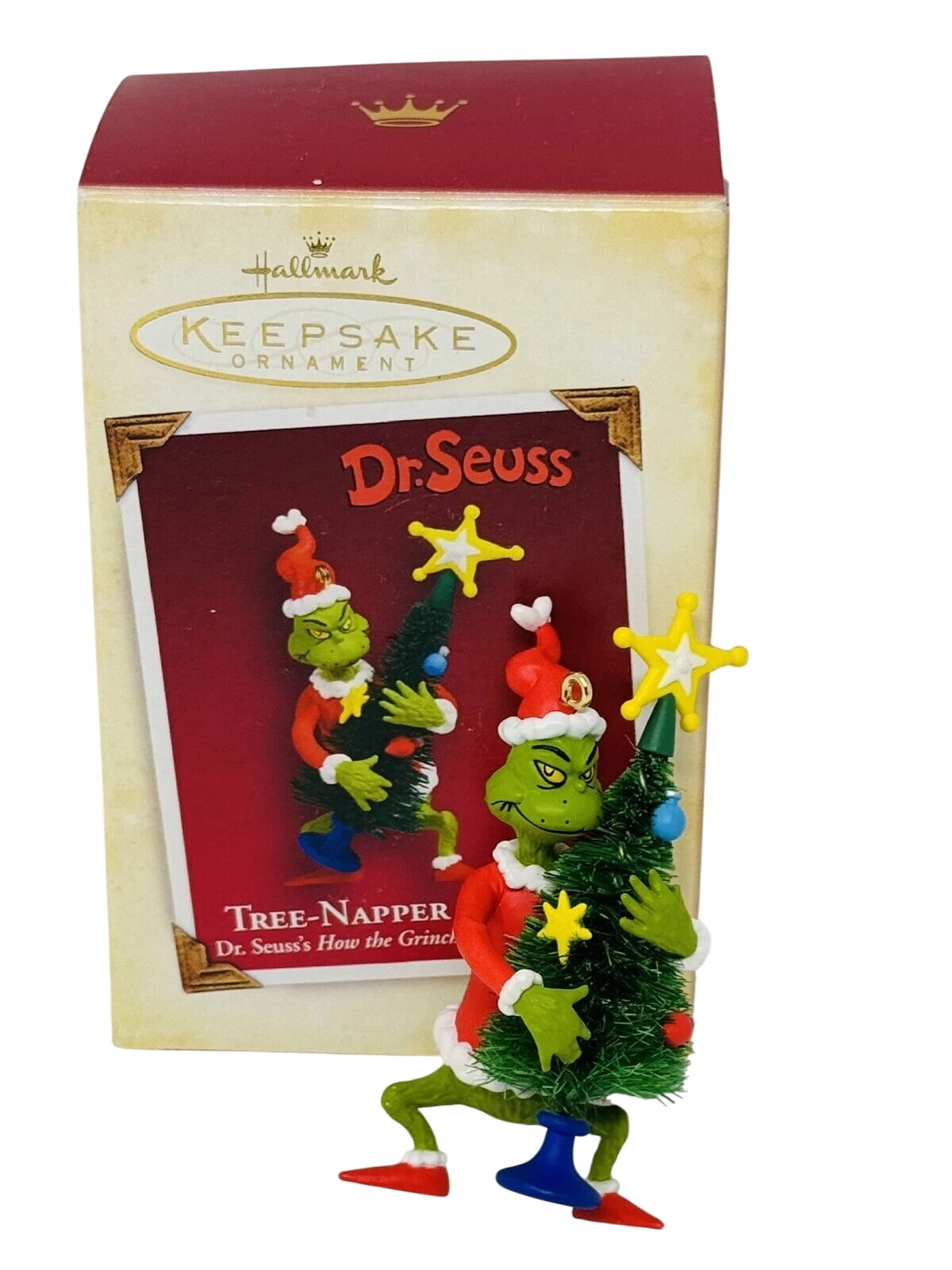 2005 Tree-Napper at Work (How the Grinch Stole Christmas!) Keepsake Christmas Tree Ornaments QXI6162