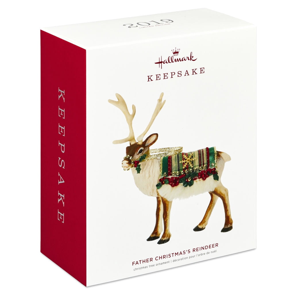  Ornament 2020 Father Christmas Reindeer - LIMITED EDITION