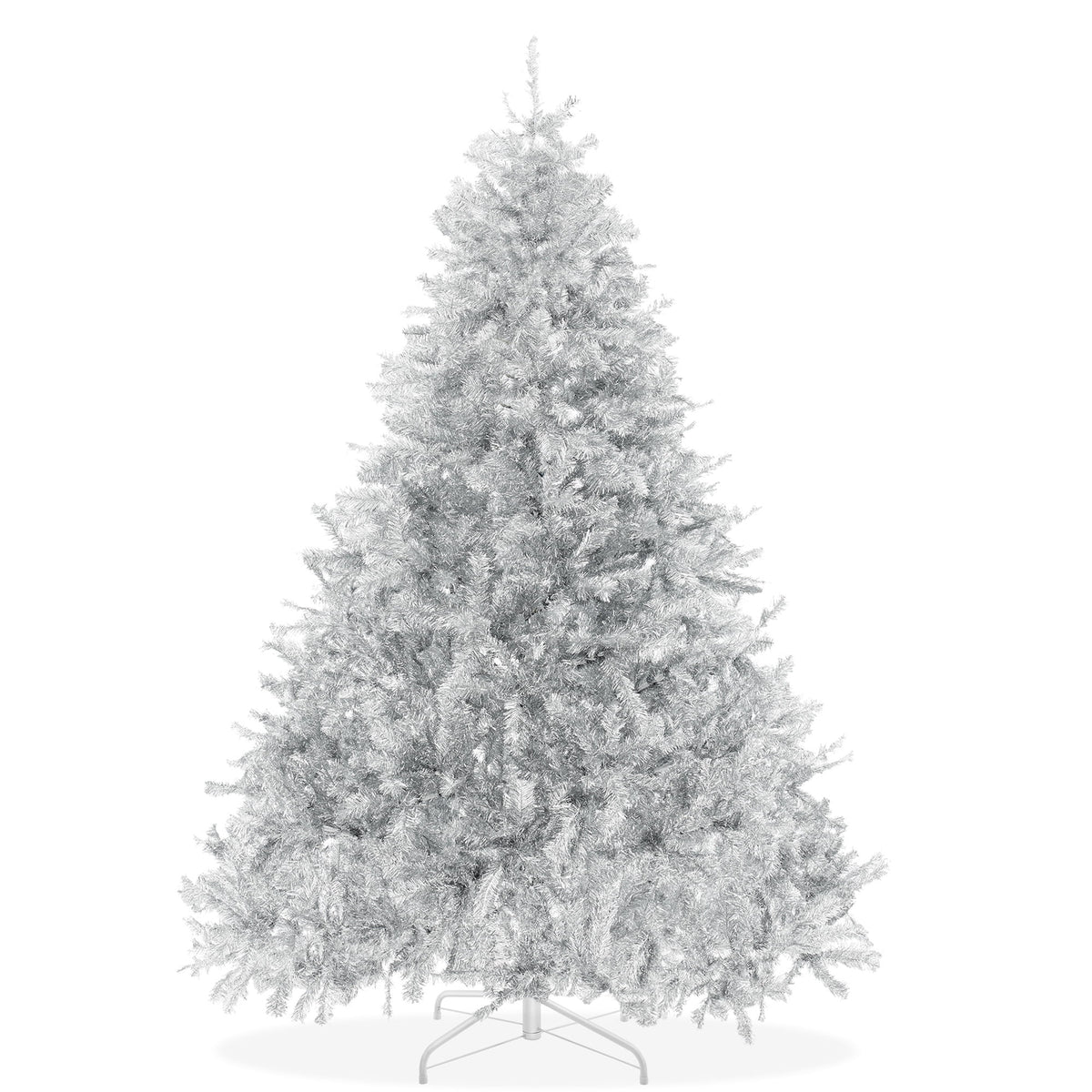 Merriva™ 6FT Black Spruce Artificial Holiday Christmas Tree with Sturdy Metal Stand