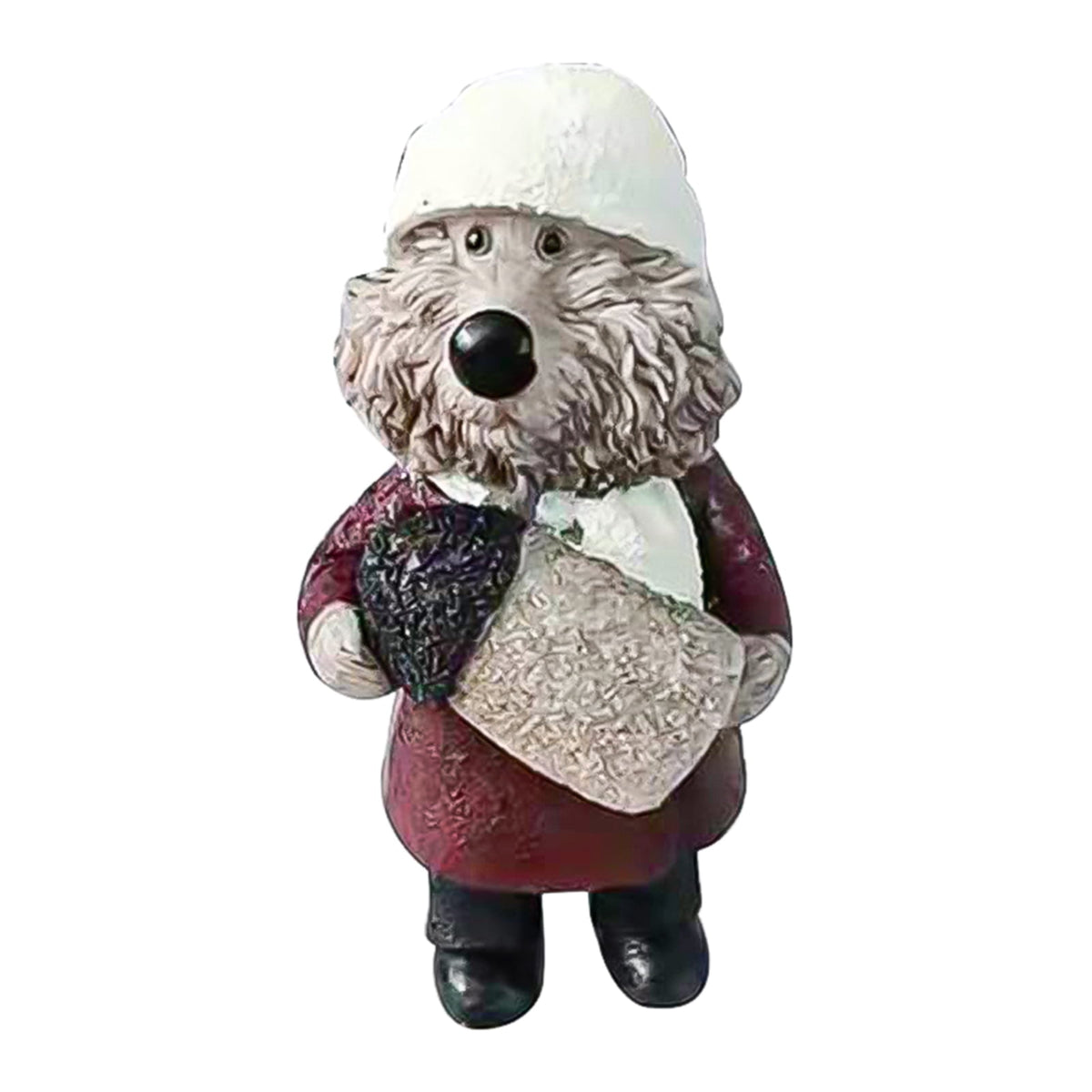 5-Piece Resin Otter Band Figurines Animal Musician Christmas Decorations for Tabletop Shelf Mantel Home Decor