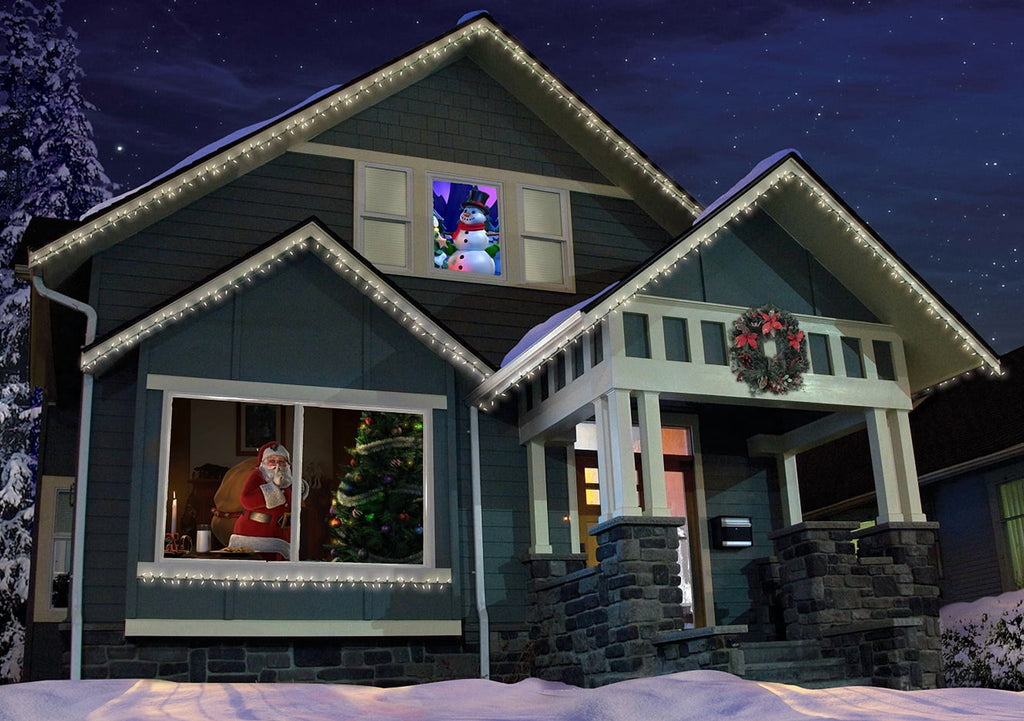 Christmas Digital Decoration on USB Includes 7 AtmosFX Video Effects for Christmas