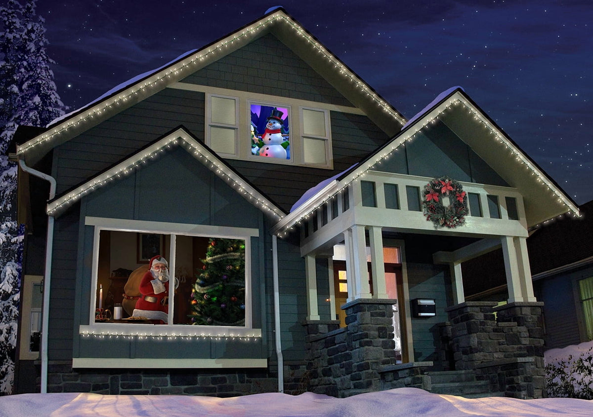 Christmas Digital Decoration on USB Includes 7 AtmosFX Video Effects for Christmas