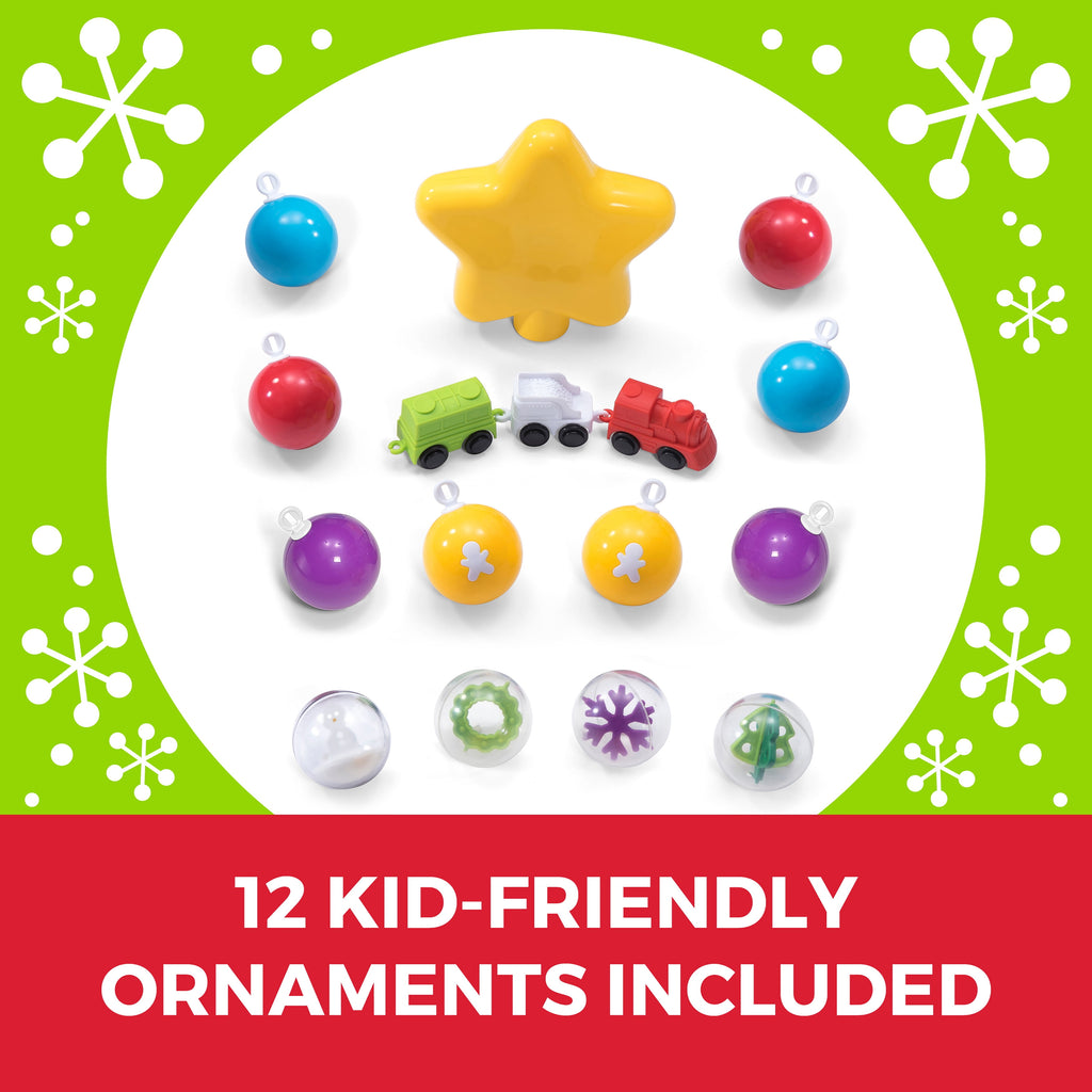 Step2 Christmas Green Resin Tree with Bonus Ornaments