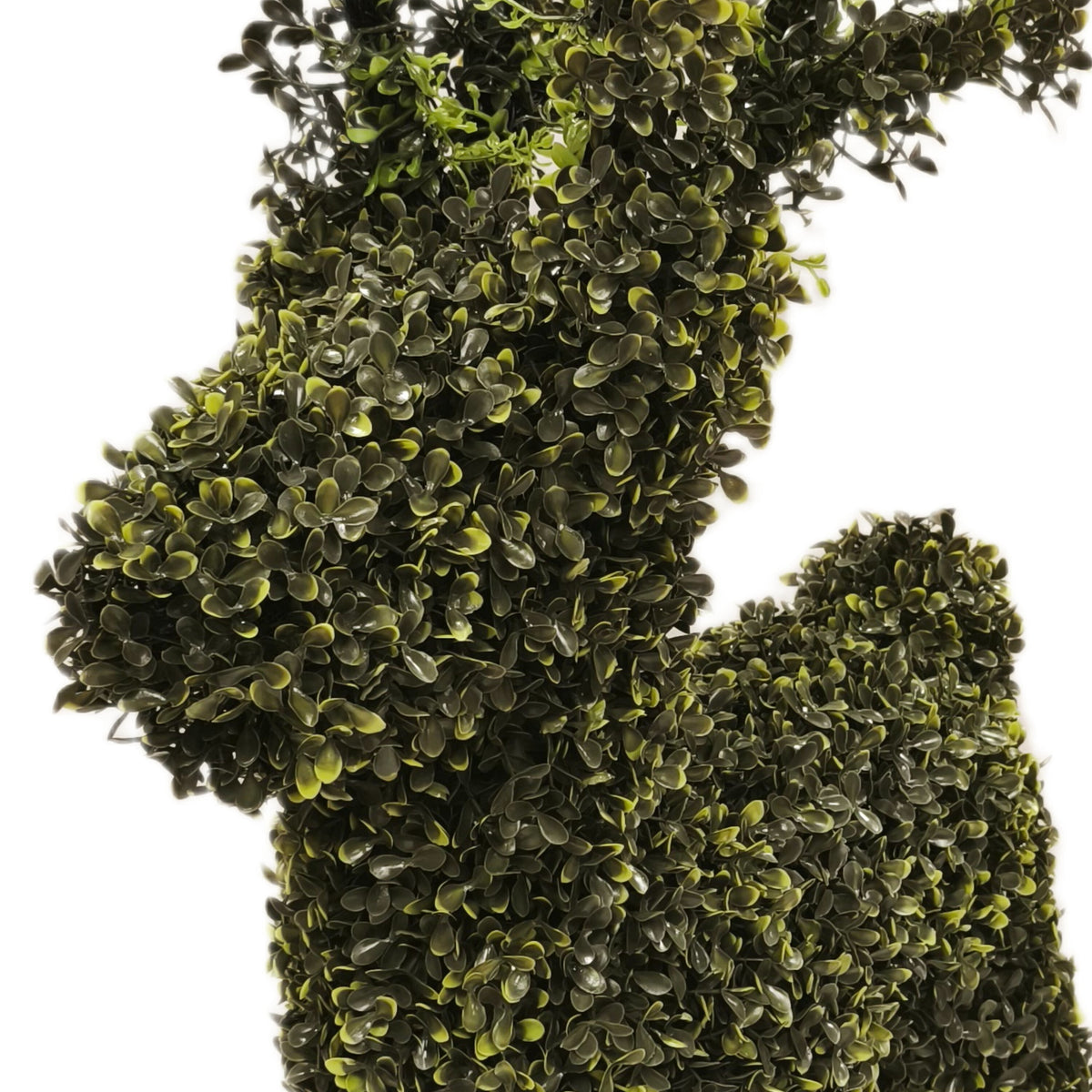  Boxwood Deer Topiary Christmas Decoration, Green, 29"