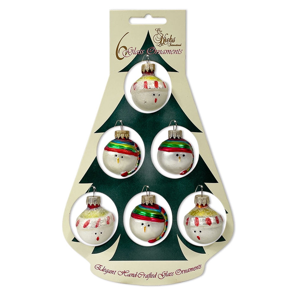 Merriva™ Christmas By Krebs Blown Glass Collectible Tree Ornaments (4 3/4" Rawhide Bone)