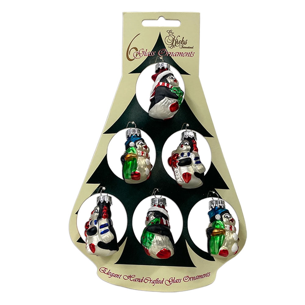 Merriva™ Christmas By Krebs Blown Glass Collectible Tree Ornaments (4 3/4" Rawhide Bone)