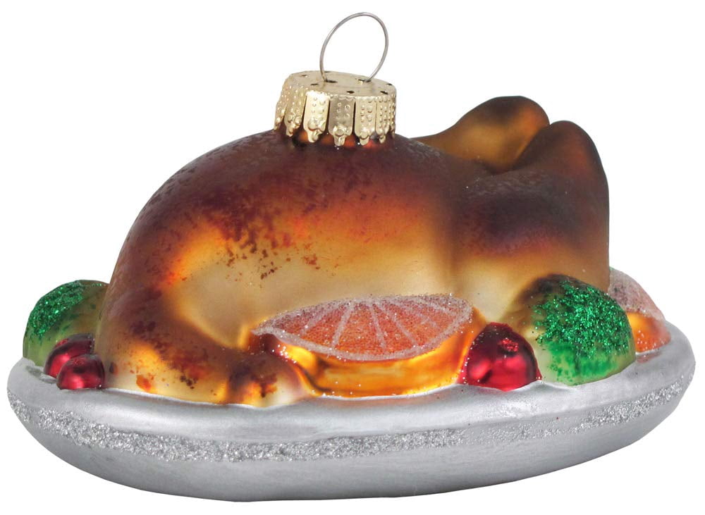 Merriva™ Christmas By Krebs Blown Glass Collectible Tree Ornaments (4 3/4" Rawhide Bone)