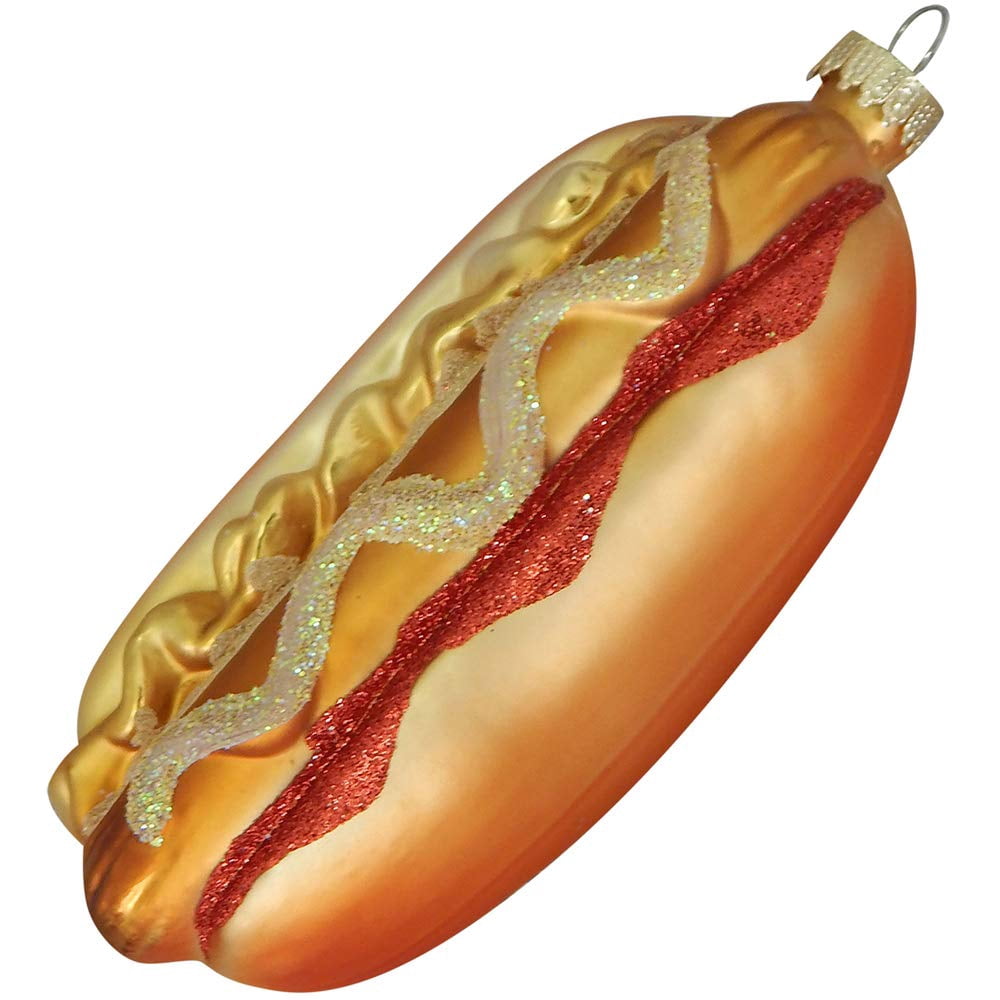 Merriva™ Christmas By Krebs Blown Glass Collectible Tree Ornaments (4 3/4" Rawhide Bone)