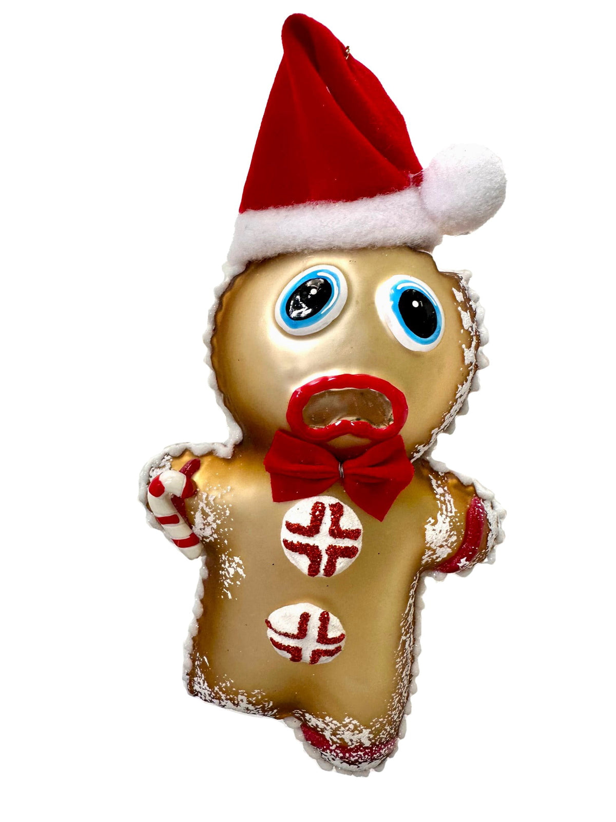Merriva™ Christmas By Krebs Blown Glass Collectible Tree Ornaments (4 3/4" Rawhide Bone)