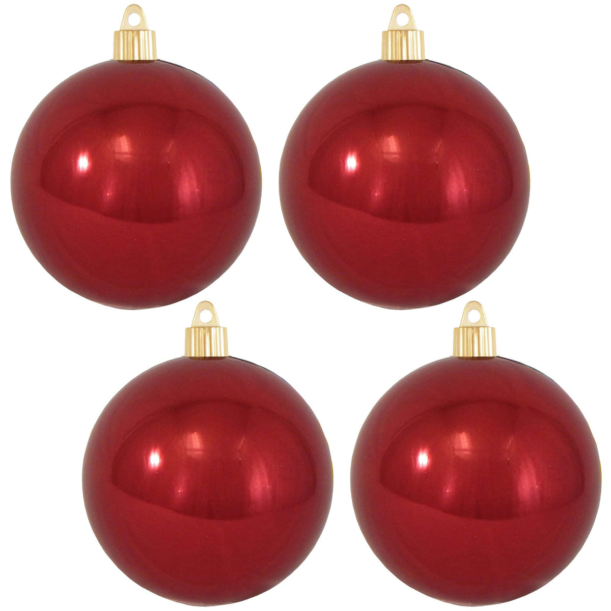 Merriva™ Christmas By Krebs Ornament, Large Commercial Grade Indoor and Outdoor Shatterproof Plastic
