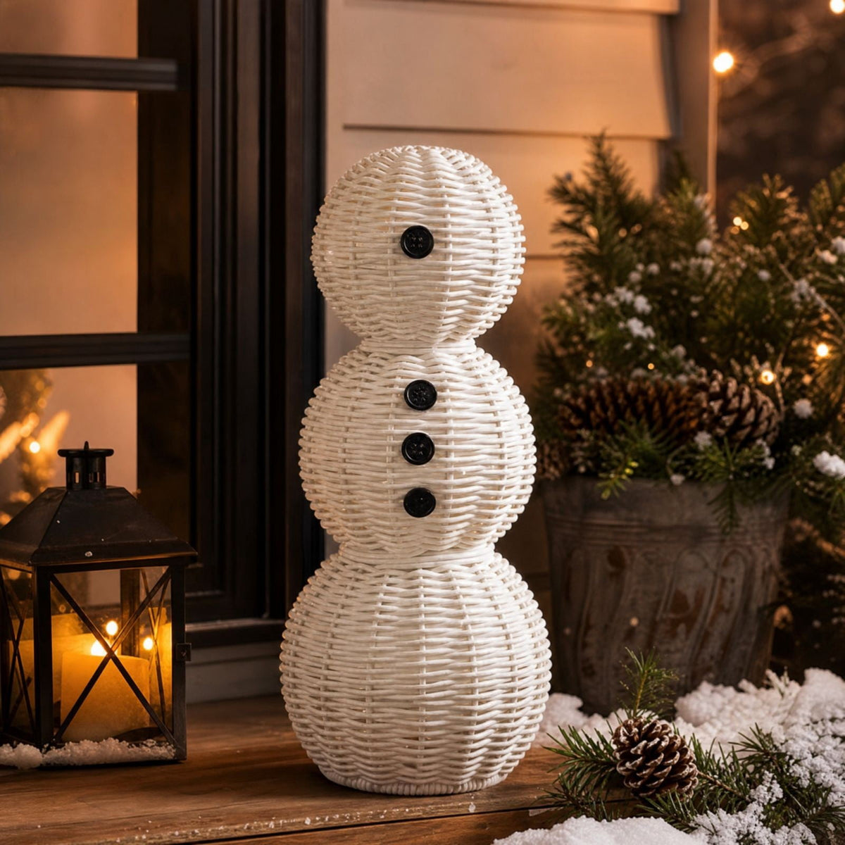 Merriva™ ! 8" Christmas Blow Molds Santa Candy Bowl, Christmas Decorations Indoor Outdoor