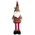 Extendable Santa Claus Doll, Christmas Decoration, Holiday Atmosphere Ornament, Christmas Scene Decor Prop