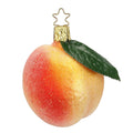 Inge Glas Peach Fruit Food German Glass Christmas Ornament Decoration FREE BOX