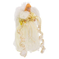 Kurt Adler LED Angel Treetop, 12" Pre-Lit Christmas Tree Decoration
