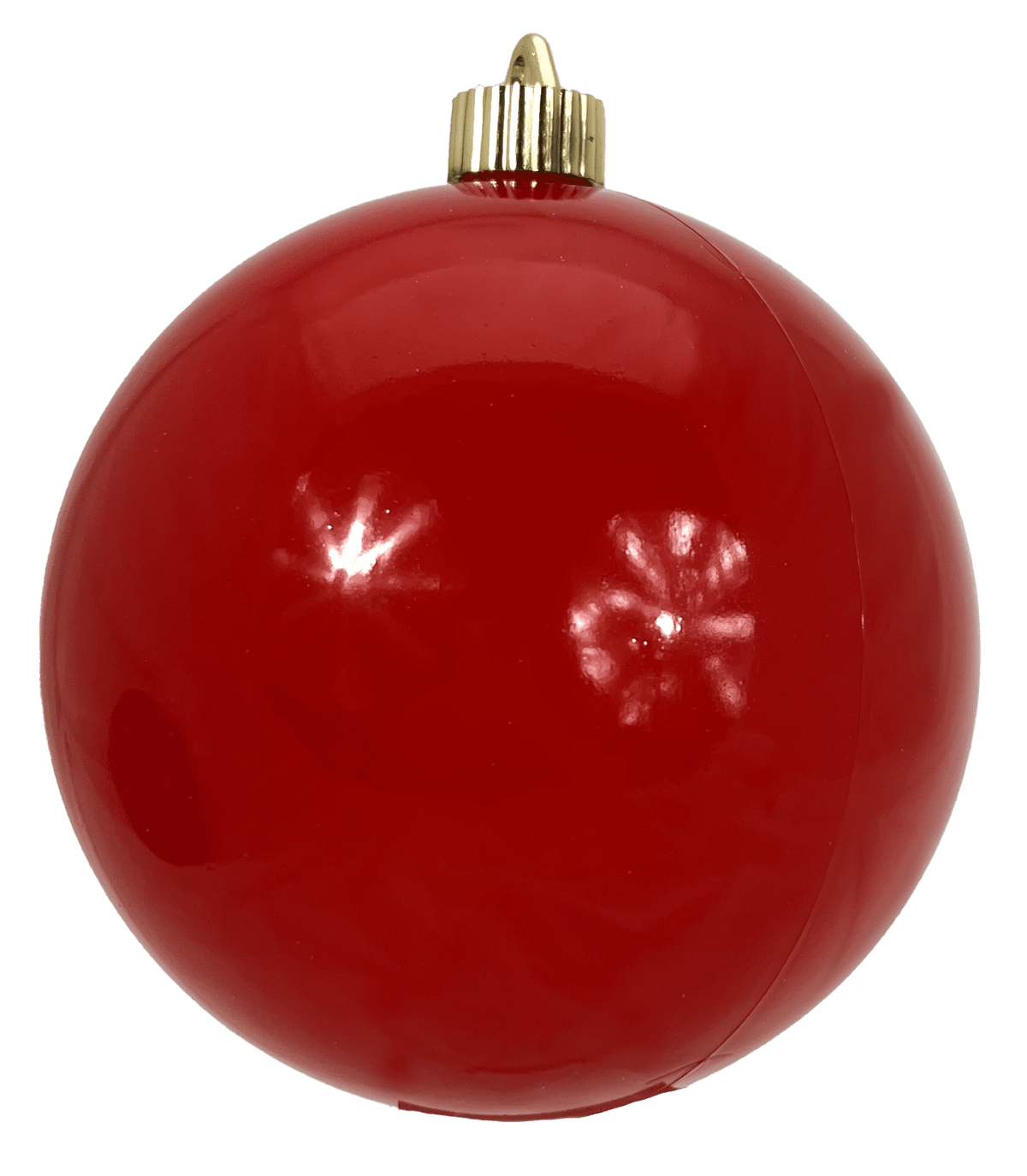 Merriva™ Christmas By Krebs 8" (200mm) Candy Red Ornament, Commercial Shatterproof UV Resistant Plastic Christmas Ball Decoration (Candy Blue