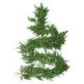  Natural Feel Cedar Unlit Artificial Christmas Garland, Green, 9'