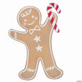 Morris Costumes - 35 3/4" Iron Gingerbread Boy Christmas Decoration - One Size