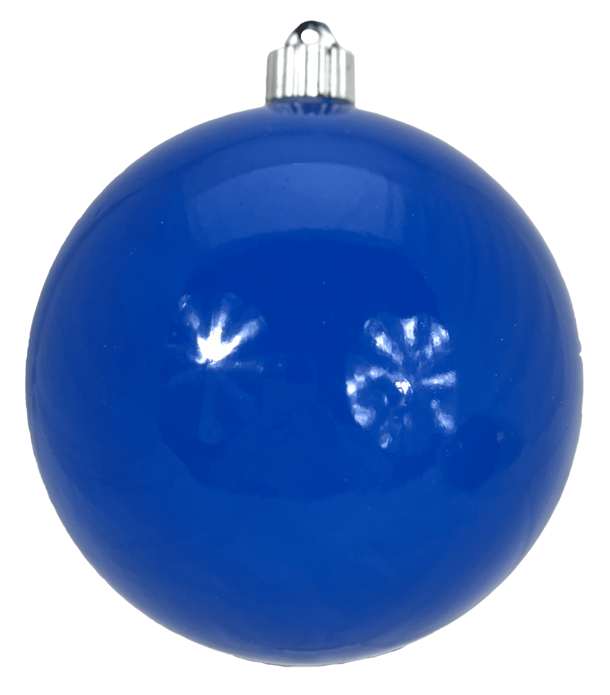 Merriva™ Christmas By Krebs 8" (200mm) Candy Red Ornament, Commercial Shatterproof UV Resistant Plastic Christmas Ball Decoration (Candy Blue