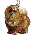 Pomeranian Polish Blown Glass Christmas Ornament Dog Decoration Made Poland