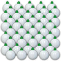 The Treemendous Ornament Decorator Christmas Tree Ornament Refill - White - 50 Count