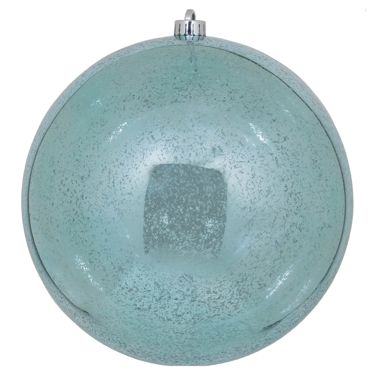 Merriva™ 8" Christmas Ornament Ball, Gold Shiny Mercury Finish, Shatterproof Plastic