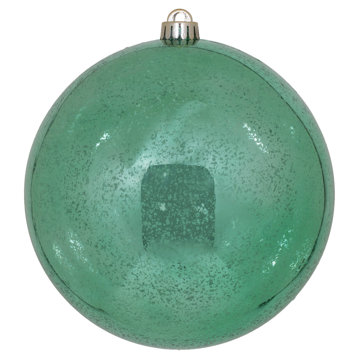 Merriva™ 8" Christmas Ornament Ball, Gold Shiny Mercury Finish, Shatterproof Plastic
