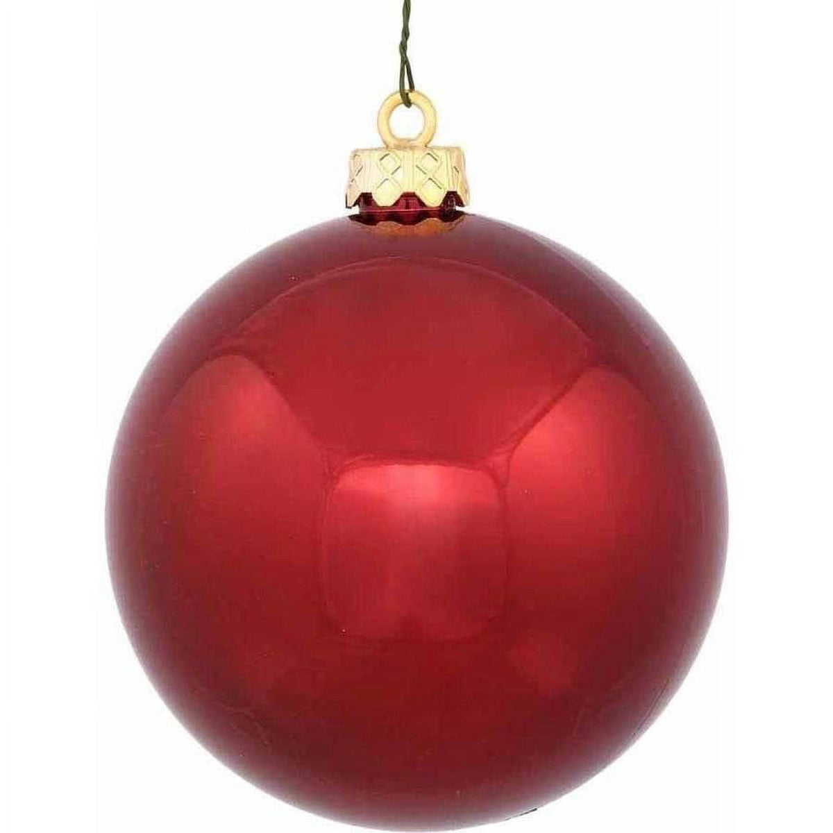 Merriva™ 2.4" Champagne 4-Finish Ball Ornament Assortment, 60 per Box