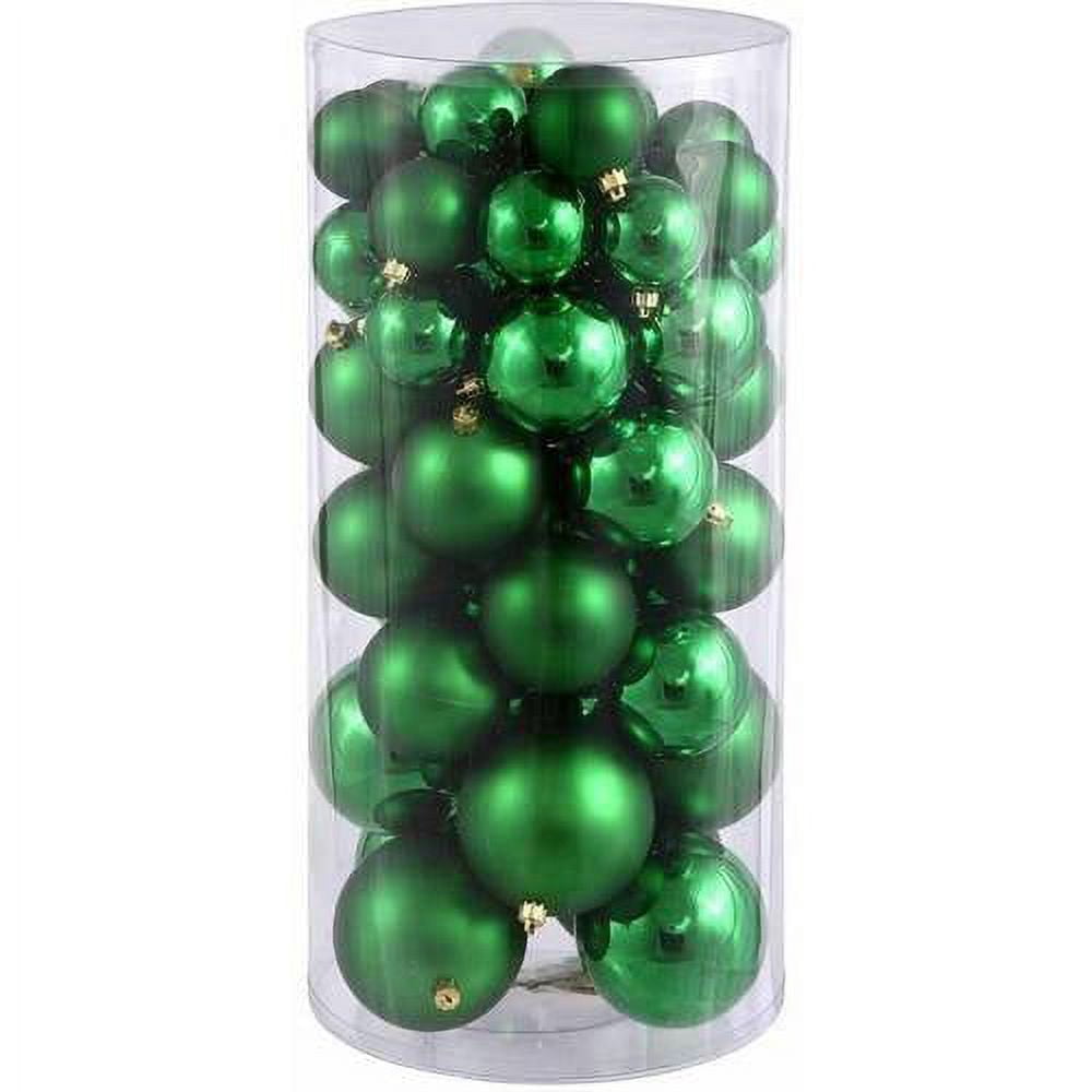 Merriva™ 2.4" Champagne 4-Finish Ball Ornament Assortment, 60 per Box