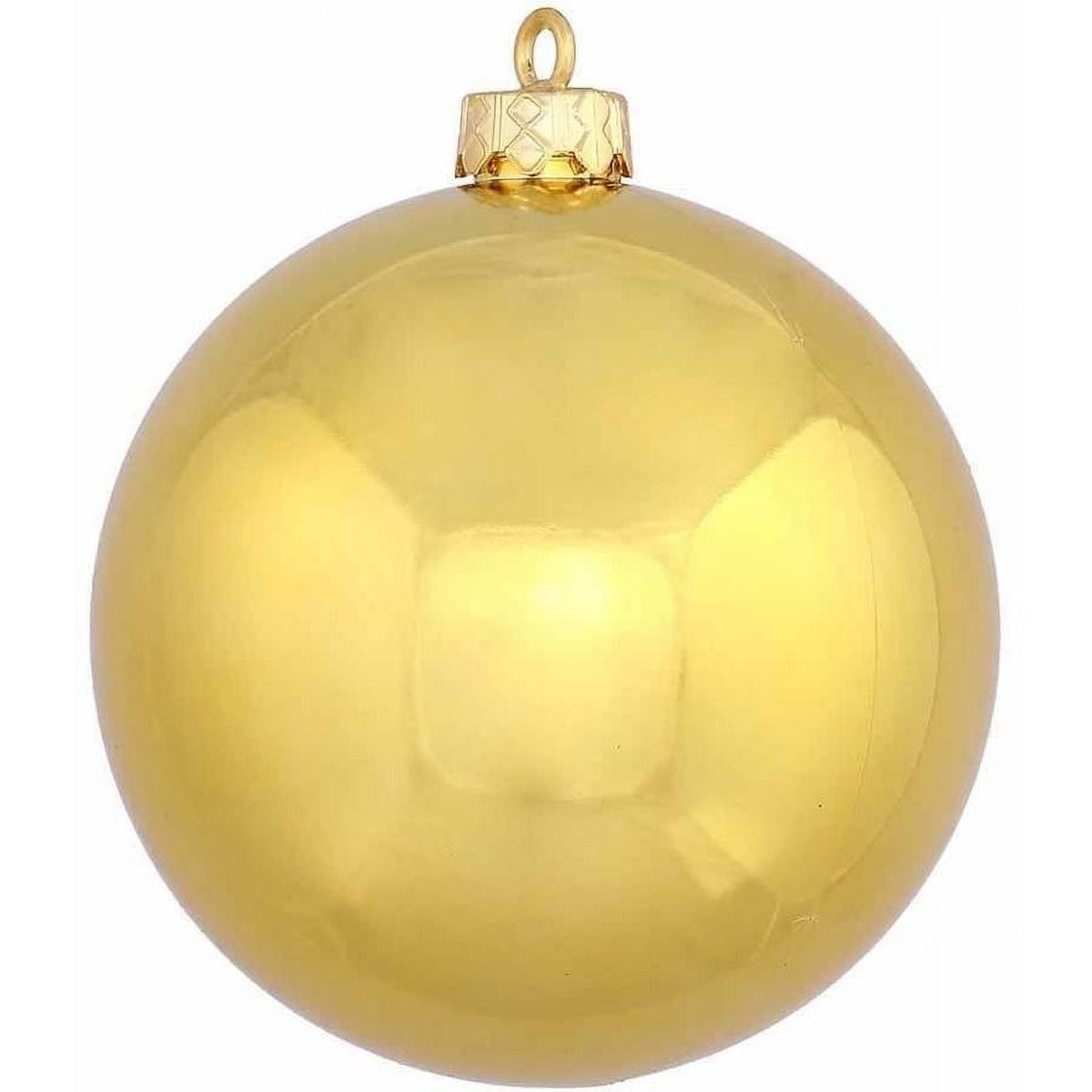 Merriva™ 2.4" Champagne 4-Finish Ball Ornament Assortment, 60 per Box