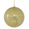 Merriva™ 4.75" Christmas Ornament Ball, Red Shiny Mercury Finish, Shatterproof Plastic