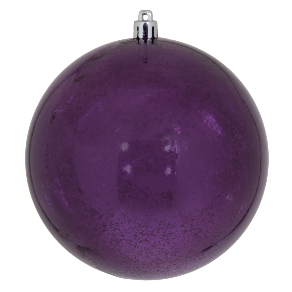 Merriva™ 8" Christmas Ornament Ball, Gold Shiny Mercury Finish, Shatterproof Plastic