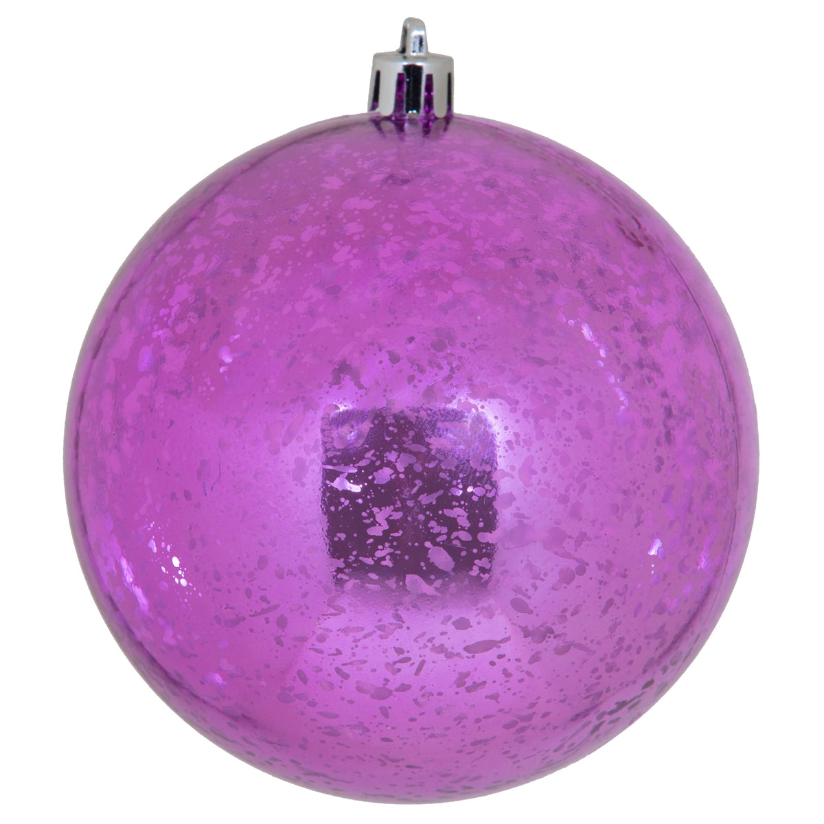 Merriva™ 8" Christmas Ornament Ball, Gold Shiny Mercury Finish, Shatterproof Plastic