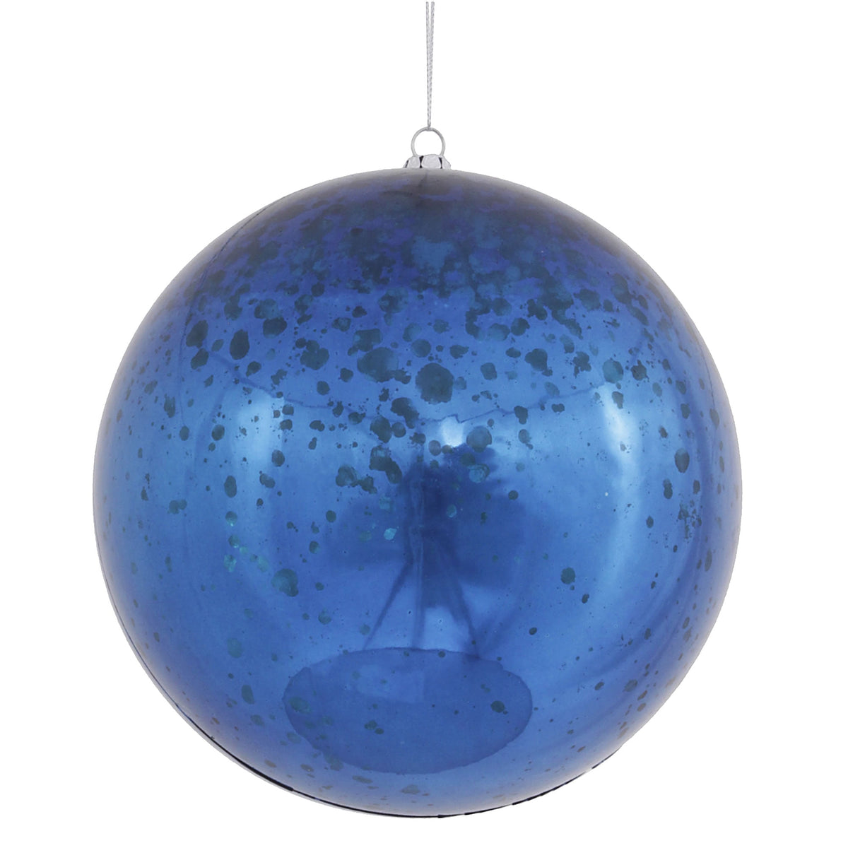 Merriva™ 8" Christmas Ornament Ball, Gold Shiny Mercury Finish, Shatterproof Plastic