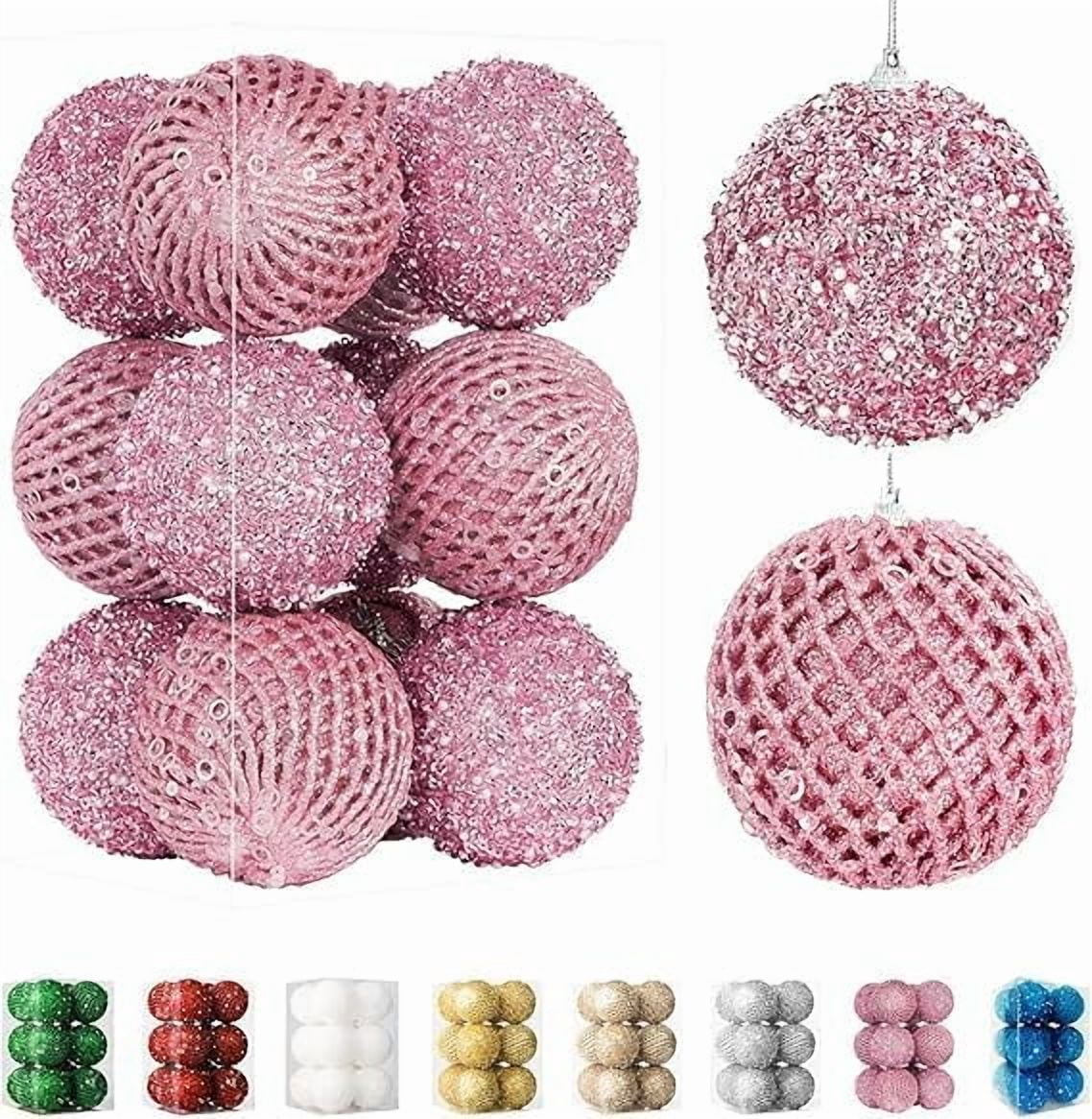 WE 12 pcs Christmas Tree Balls Xmas Decoration Ornaments Christmas Ball Ornaments