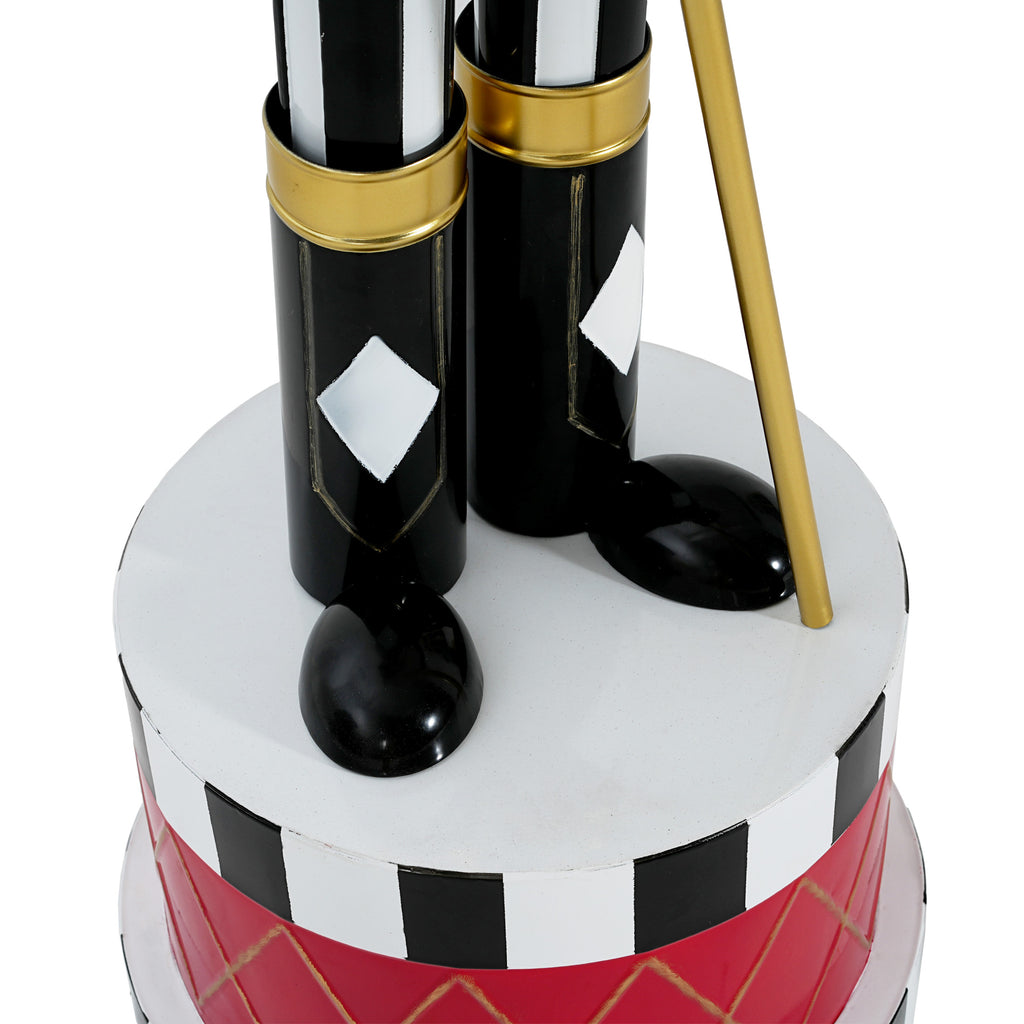 Indoor Christmas Decoration Classic Iron Nutcracker Ornament