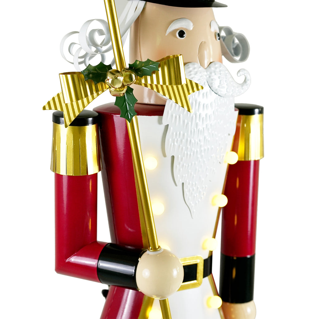 Indoor Christmas Decoration Classic Iron Nutcracker Ornament