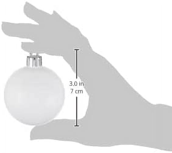 The Treemendous Ornament Decorator Christmas Tree Ornament Refill - White - 50 Count