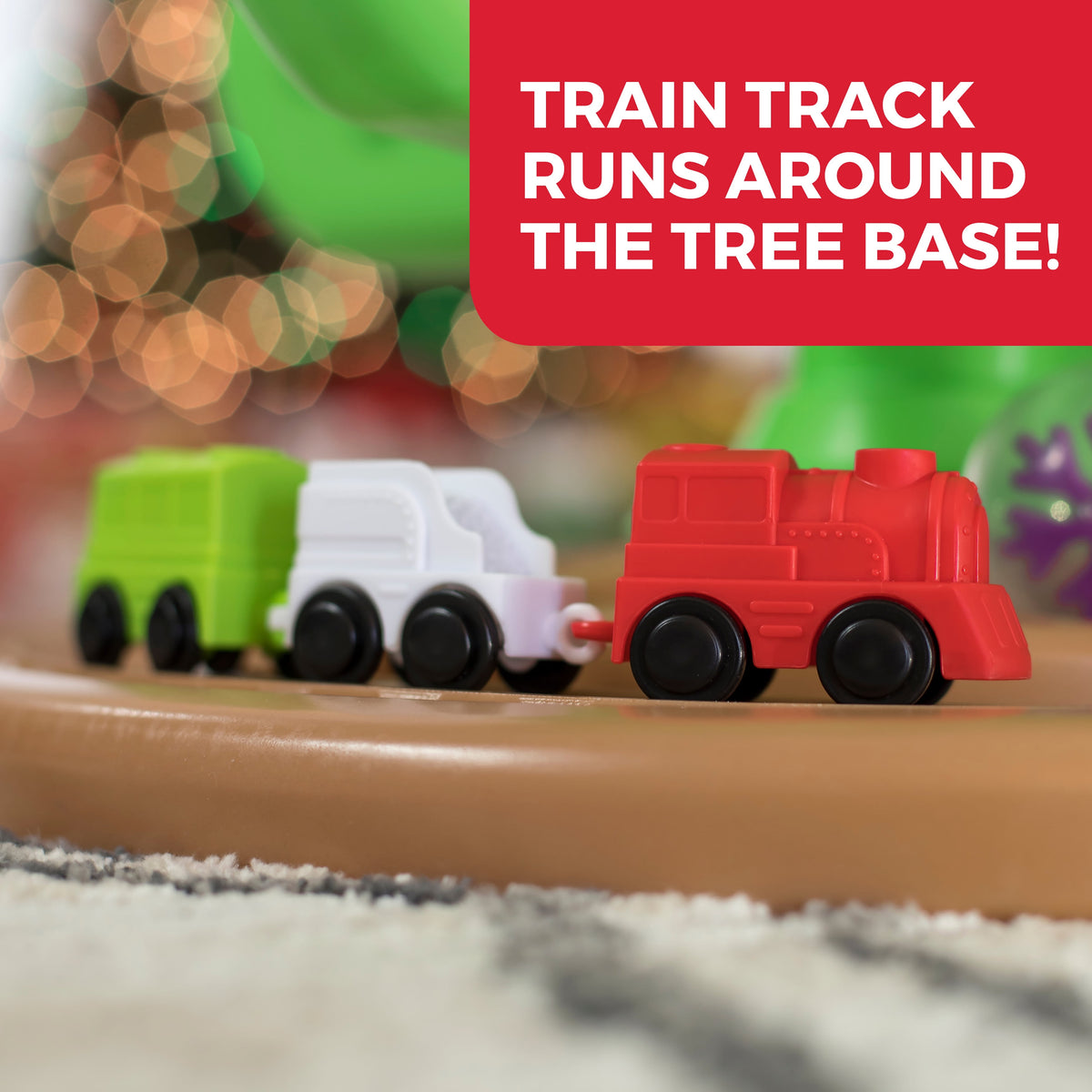 Step2 Christmas Green Resin Tree with Bonus Ornaments