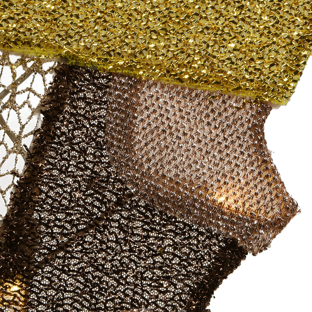 National Tree Company Pre-Lit Christmas Decoration, Brown, Gold, Three Wise Men, Mesh Fabric, 105 Warm White Twinkling LED Lights, 27 Inch, 34 Inch, 42 Inch