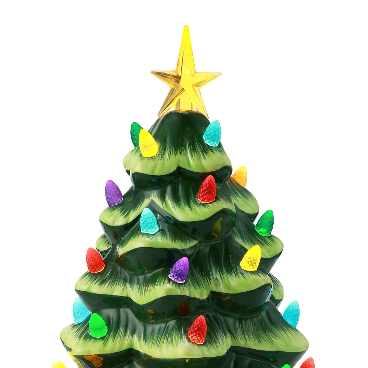  12 in. Nostalgic Ceramic Tree - Green