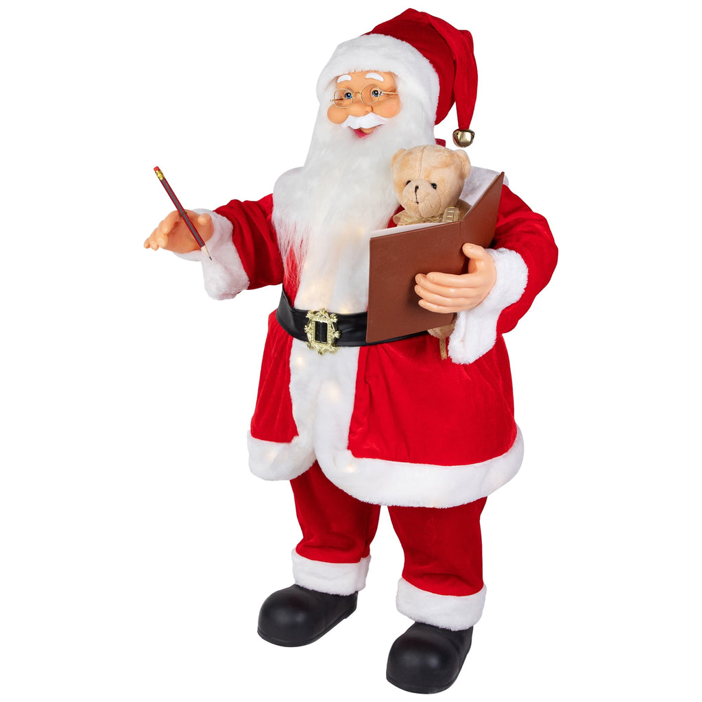 Northlight Lighted and Animated Musical Santa Claus Christmas Decoration - 32"